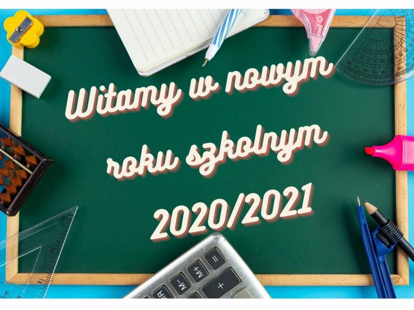 Witamy w roku szkolnym 2020/2021